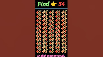 Find 👉 54 🤔 odd number puzzle math reasoning puzzle #puzzle #challenge #mathspuzzle #numberpuzzles