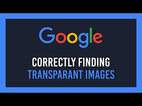 Google: Finding transparent images properly (No background)