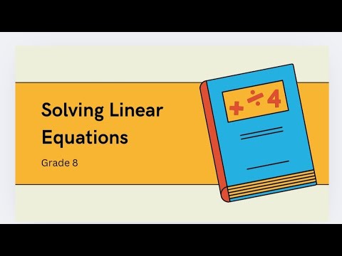 Linear equations in one variable, Class -8!!! Exercise -7.3 - YouTube