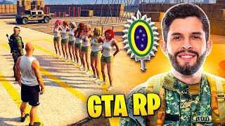 FORMATURA DO RECRUTAMENTO FEMININO NO EXÉRCITO!! GTA RP