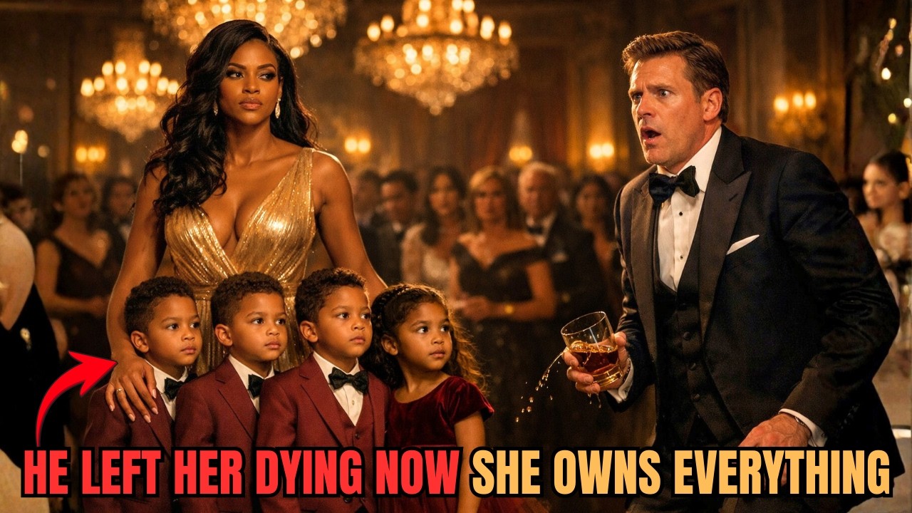 She Stormed In With Quadruplets To A Charity Gala To Save Her Ex Billionaire Husband From Bankruptcy