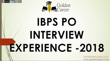 IBPS PO Interview Real Experience : Part-1 (Hindi)
