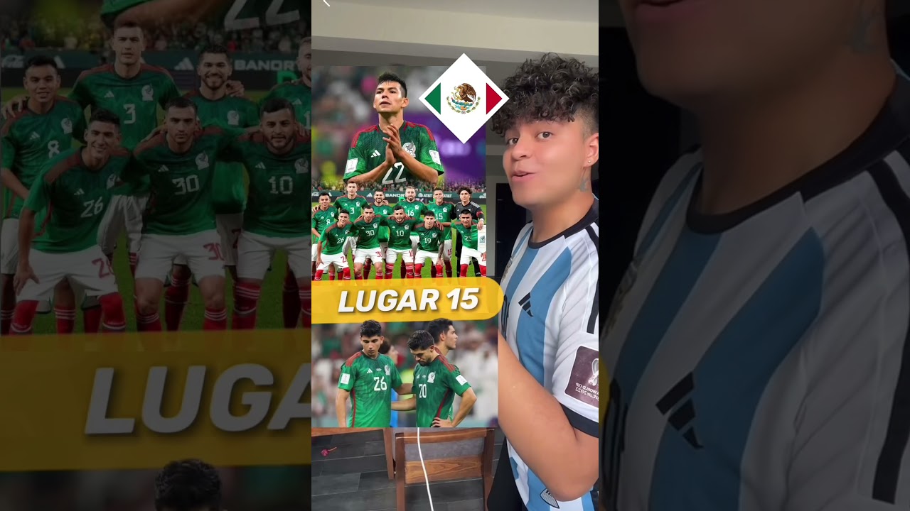 ⁣🏆 LA #fifa calificó las mejores selecciones de #futbol #viral #shortvideo #football #soccer #shorts