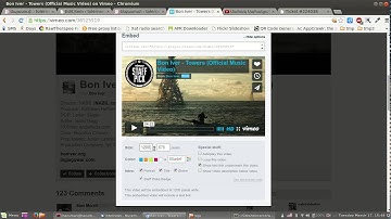 How to embed video from Vimeo with custom sizes