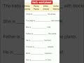 verb worksheet#action words ##englishgrammar 🧑‍🎓🧑‍💻