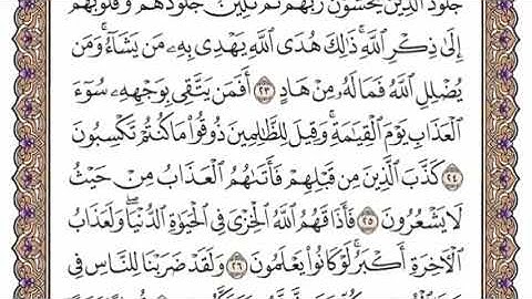 سورة الزمر الشيخ سعود الشريم صفحة ٤٦١