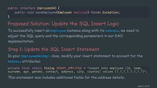How to Efficiently Use Aggregation with Spring JDBC for Inserting Data into a Database