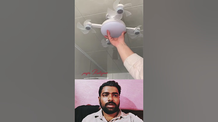 "The new fan is amazing! It has lights and 4 fans, and it can be controlled by remote!"