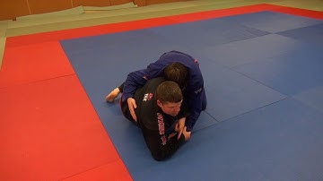 BJJ - Half guard sweep to counter the whizzer