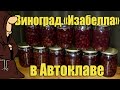 Виноград "ИЗАБЕЛЛА" в Автоклаве Маринованный в сиропе Рецепты для Автоклава /autoclave canning