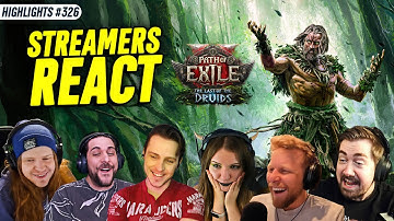 Streamers REACT to Druid And New PoE2 League Fate Of The Vaal
