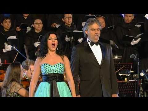 Andrea Bocelli & Angela Gheorghiu - Libiamo ne'lie...