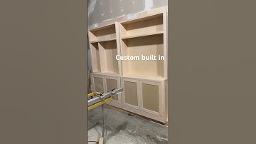 Custom fire place built in