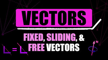 Fixed, Sliding, & Free Vectors