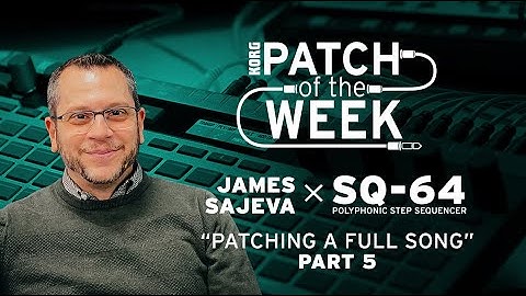 POTW 153: Patching a full song part 5: Modular Triggered Drums via SQ-64 Drum Sub
