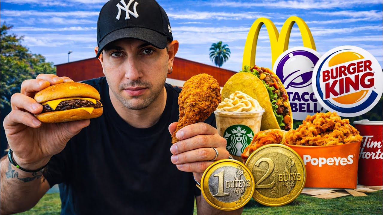 24hs COMIENDO por €1 en EUROPA