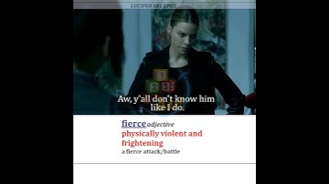 Fierce - Meaning, Pronunciation, Usage | Learn English with TV Shows - Wednesday
