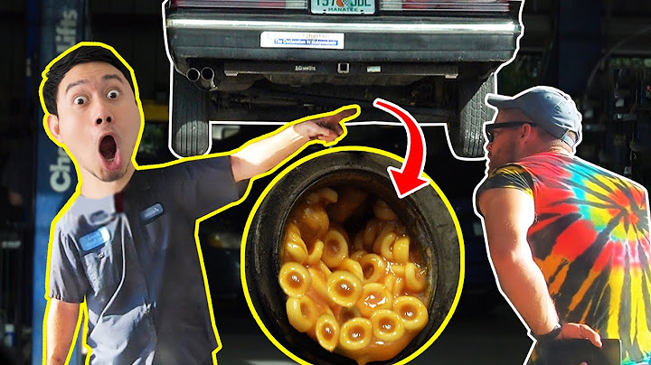 Filling My Gas Tank with Spaghetti0s and Hiring a Mechanic to Fix it