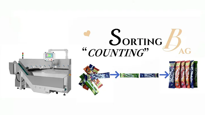 Energizing dietary powder solid drink sachet sorting counting machine | stick bag sorter counter