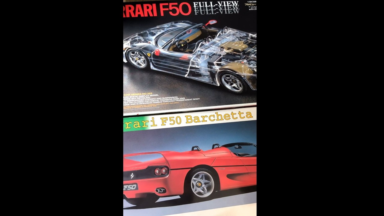 Tamiya & Hasegawa / Revell Ferrari F50