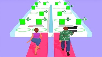 Couple Run Walkthrough Mobile Gameplay Android iOS All Levels, New Game Max Level #shorts #393