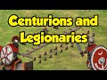 How good are centurions and legionaries aoe2