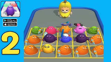 Grimase Run:Merge Master Gameplay Walkthrough Part 2 All Level 12-18 (android,iOs)