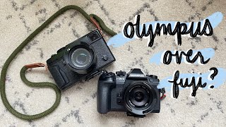 Why I won't be giving up my Olympus set up for Fuji anytime soon