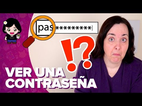 Video: Cómo Ver La Contraseña En Lugar De Asteriscos