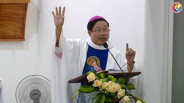 Đức Cha ĐaMinh Đặng Văn Cầu Giảng Lễ Đức Maria Vô Nhiễm Nguyên Tội