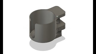 How to 3D Model a Desktop Cup Holder
