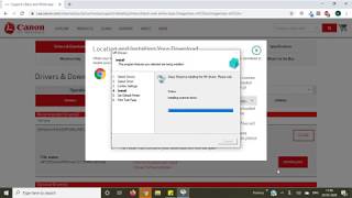 how to download and install all canon printer driver without cd / disc for windows 10/8/7 from canon