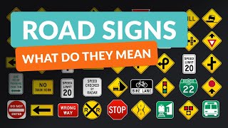 Learn Traffic Signs and Their Meanings  Driving Instructor Explains