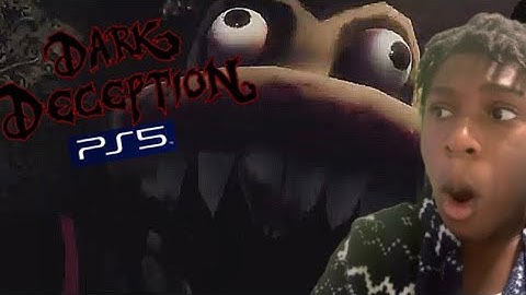 Dark Deception on PlayStation 5!🔥 [Dark Deception Ps5 Demo]