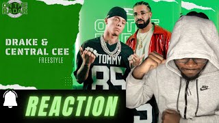 The Drake & Central Cee On The Radar Freestyle | REACTION