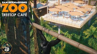 Building a Restaurant in the Sky! | San Bernardino Zoo | Planet Zoo Franchise Mode