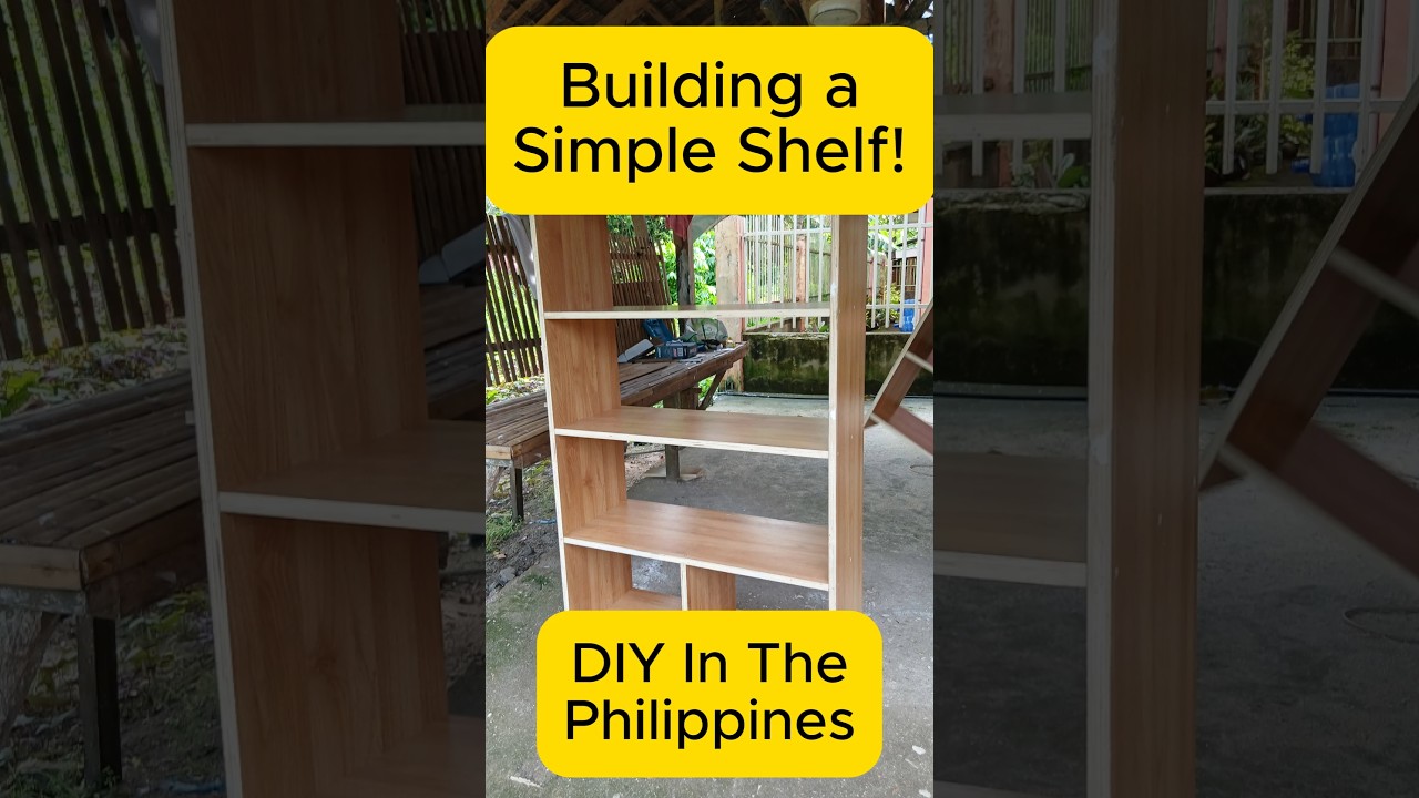 DIY A Simple Shelf in the #Philippines#diy #expatlife