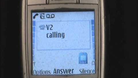 V2 Video 19: Basic Operation (Receiving a Voice message)