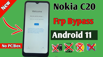 Nokia C20 Ta-1352 Android 11 Frp Bypass/Reset Google Account Lock | Nokia Frp Unlock without PC