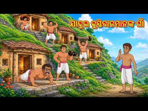 ଯାଦୁଇ କୁସ୍ତିବାଜମାନଙ୍କ ଗାଁ | New Odia Stories | ଓଡିଆ କାହାଣୀ | Gapa Odia | Stories in Odia