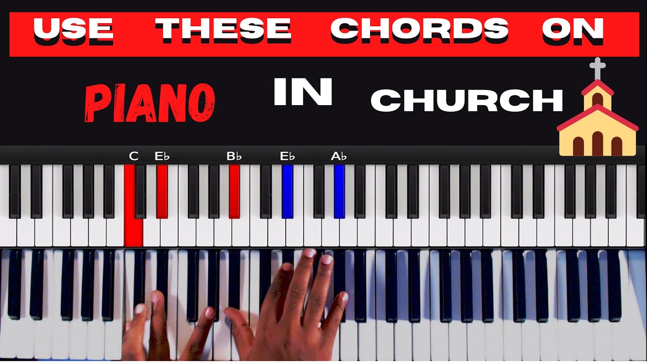 HOW TO PLAY PIANO FOR CHURCH YouTube