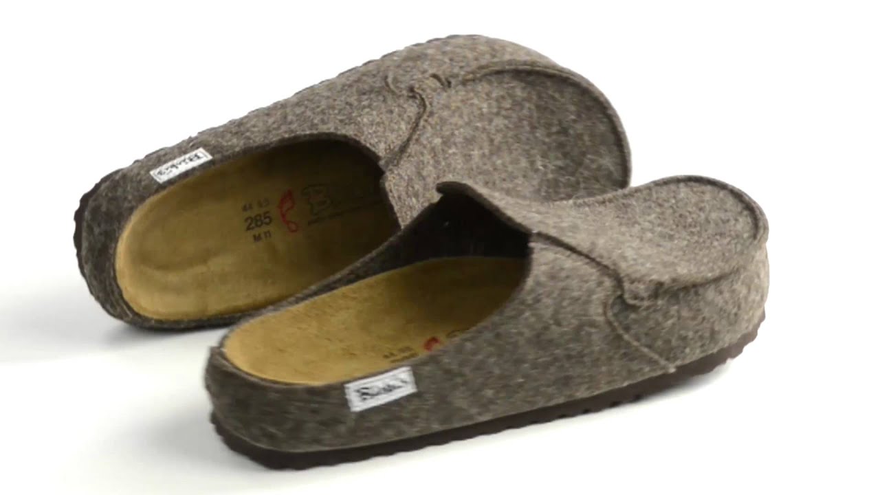 Birki's by Birkenstock Classic Skipper Clogs Wool Felt (For Men