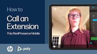 RealPresence Mobile: Call Extension | HP Support screenshot 3