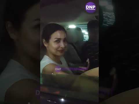 Malaika Arora waves back at the paps from her car || DNP ENTERTAINMENT