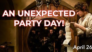An Unexpected Party. The Dwarves Have Tea With Bilbo Baggins. Discuss and Review!