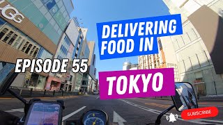 EMPTY CITY CLEAR BLUE SKY  TOKYO JAPAN FOOD DELIVERY EPISODE 55