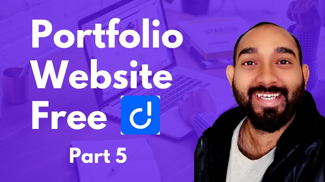 MAKE A PORTFOLIO WEBSITE AS A COMPLETE BEGINNER PART 5 YouTube