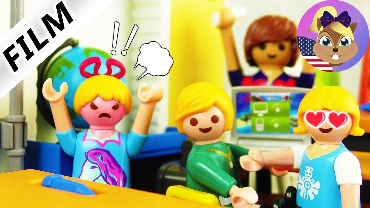 Playmobil Story MAX RICHMOND IN HANNA'S CLASS New Nerd? Kids Series