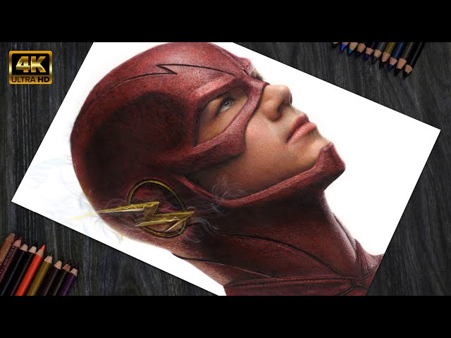 Barry Allen Drawing Creative Art - Drawing Skill