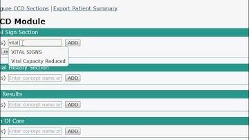 Export Clinical Summary in CCD Format